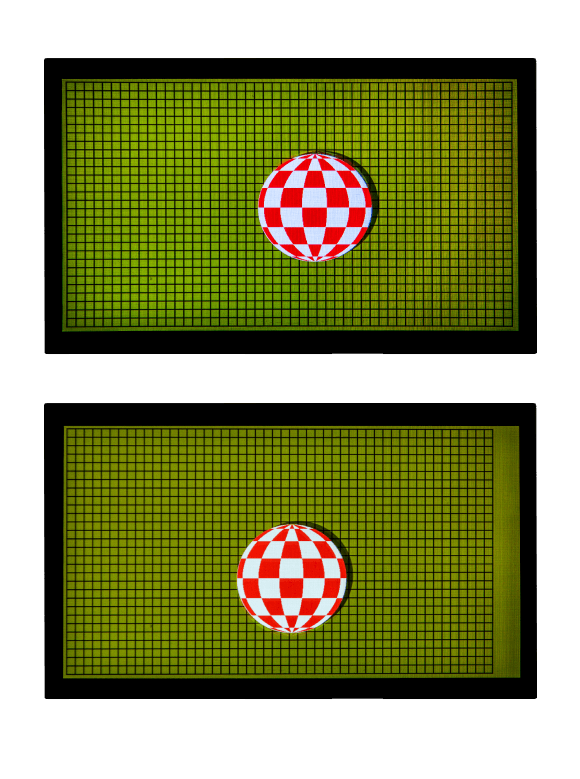 Non square pixel