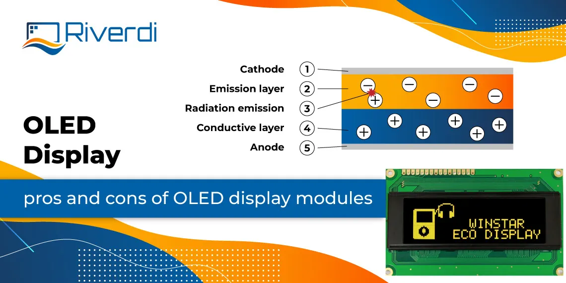 OLED display, pros and cons of OLED display modules