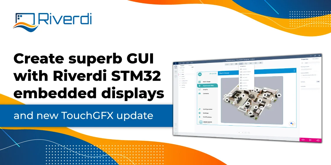 Create superb GUI with Riverdi STM32